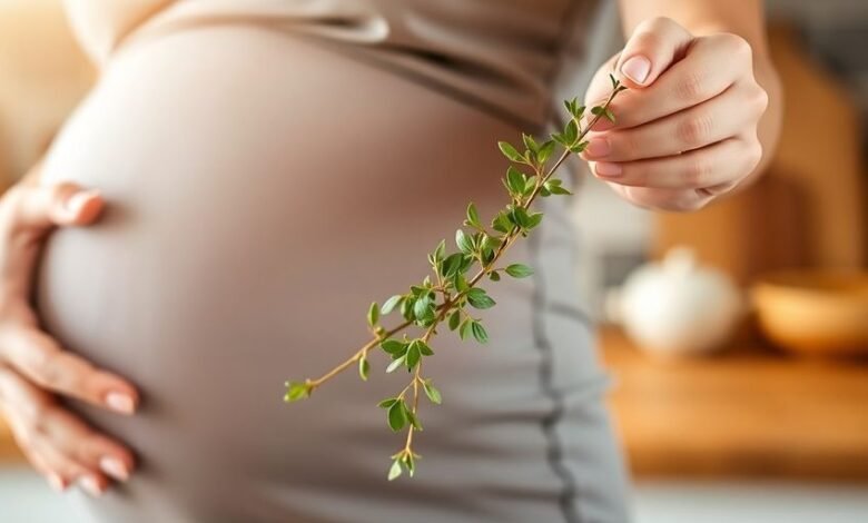 فوائد الزعتر للحامل دليلك الشامل للأمان والاستخدام الصحيح